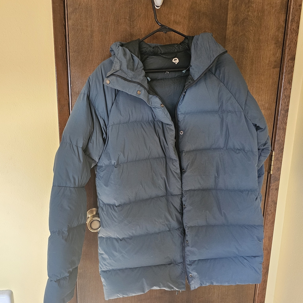 Mountain Hardwear Blue Puffer Jacket